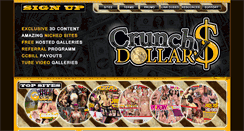 Desktop Screenshot of crunchydollars.com